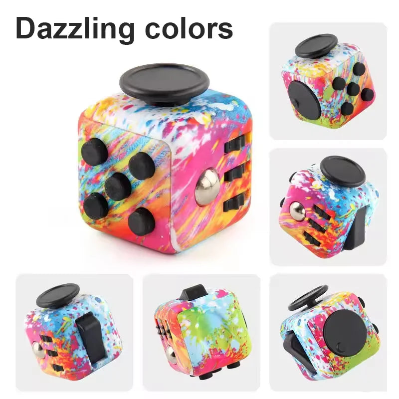 Creative Antistress Fidget Compression Anti-stress Sensory New Novelty Magic Dice Toys for Children Adults Office Stress Reli