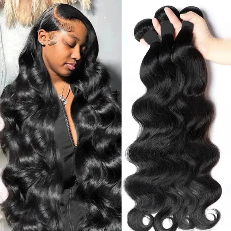Brazilian Body Wave Hair Bundles – 12A