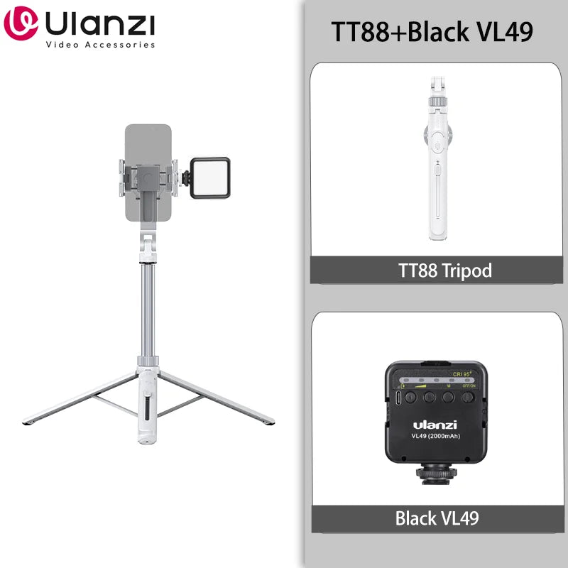 Overhead Phone Tripod with Remote