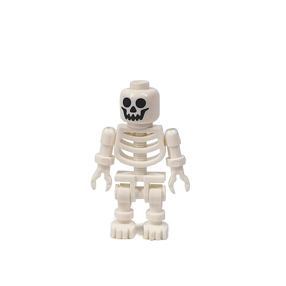 MOC Halloween Skeleton Army Mini Figure Building Blocks – DIY Toy Character & Ornament
