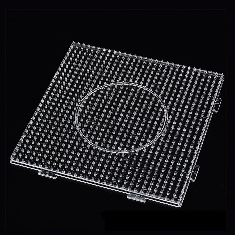 Perler Beads Square Pegboard – 2.6mm & 5mm Hama Bead Board for 3D Pixel Art & Kids Crafts