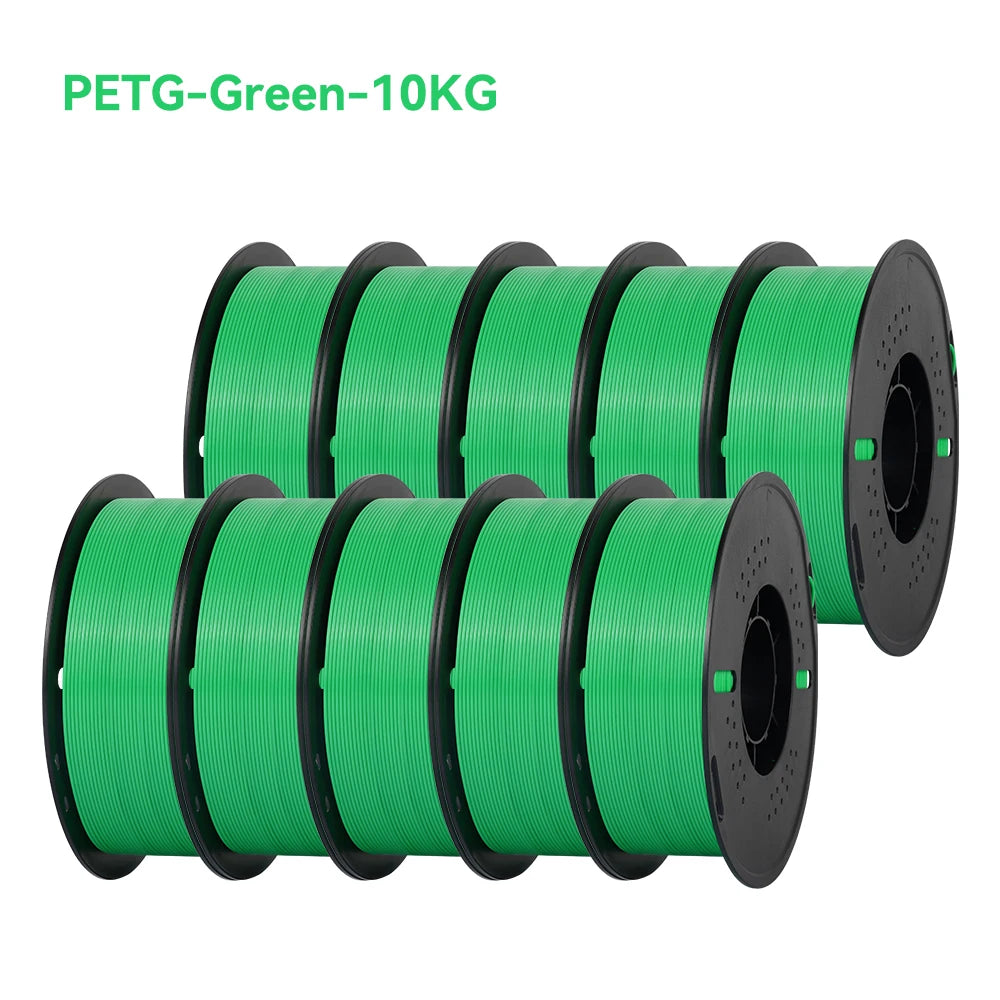 PETG 3D Printer Filament – 1.75mm, 10KG