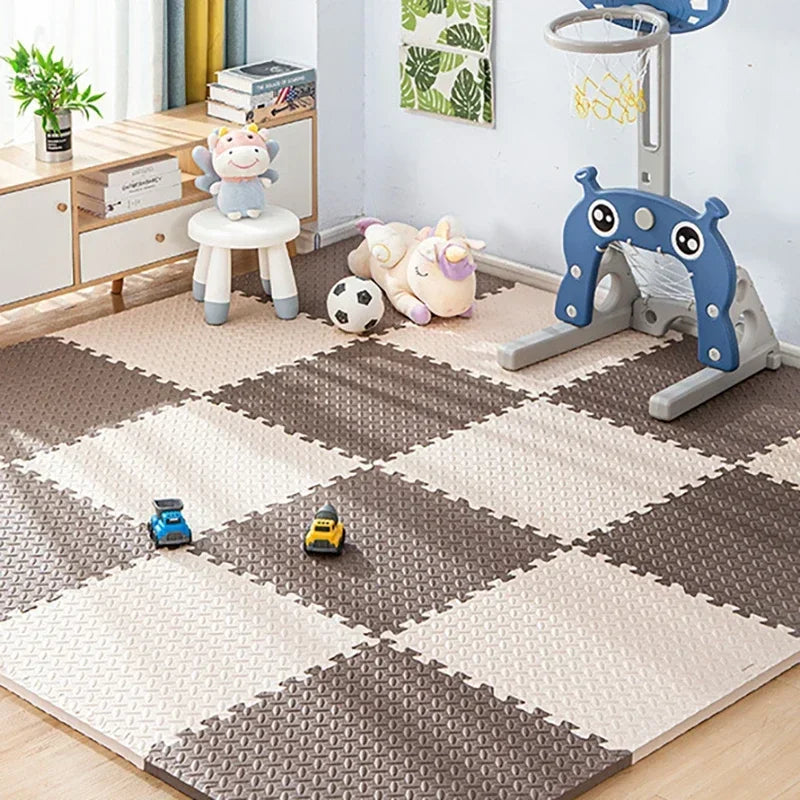 Kids Foam Puzzle Play Mat 16-Pack – Soft & Non-Toxic