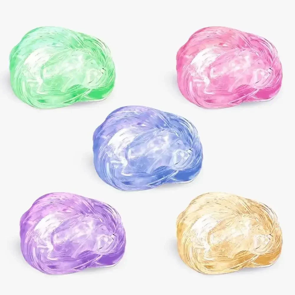 9E-Colorful Non-Newtonian Liquid Decompression Toys Children Transparent Elastic Modeling Compound Non Toxic Creative Crafts