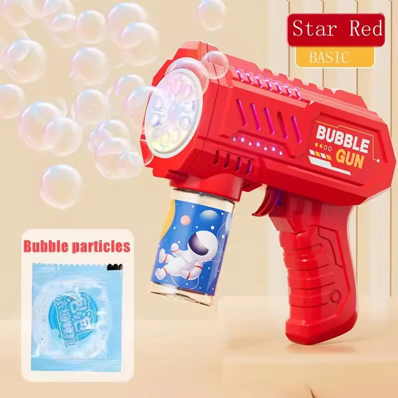Automatic Rocket Bubble Gun for Kids