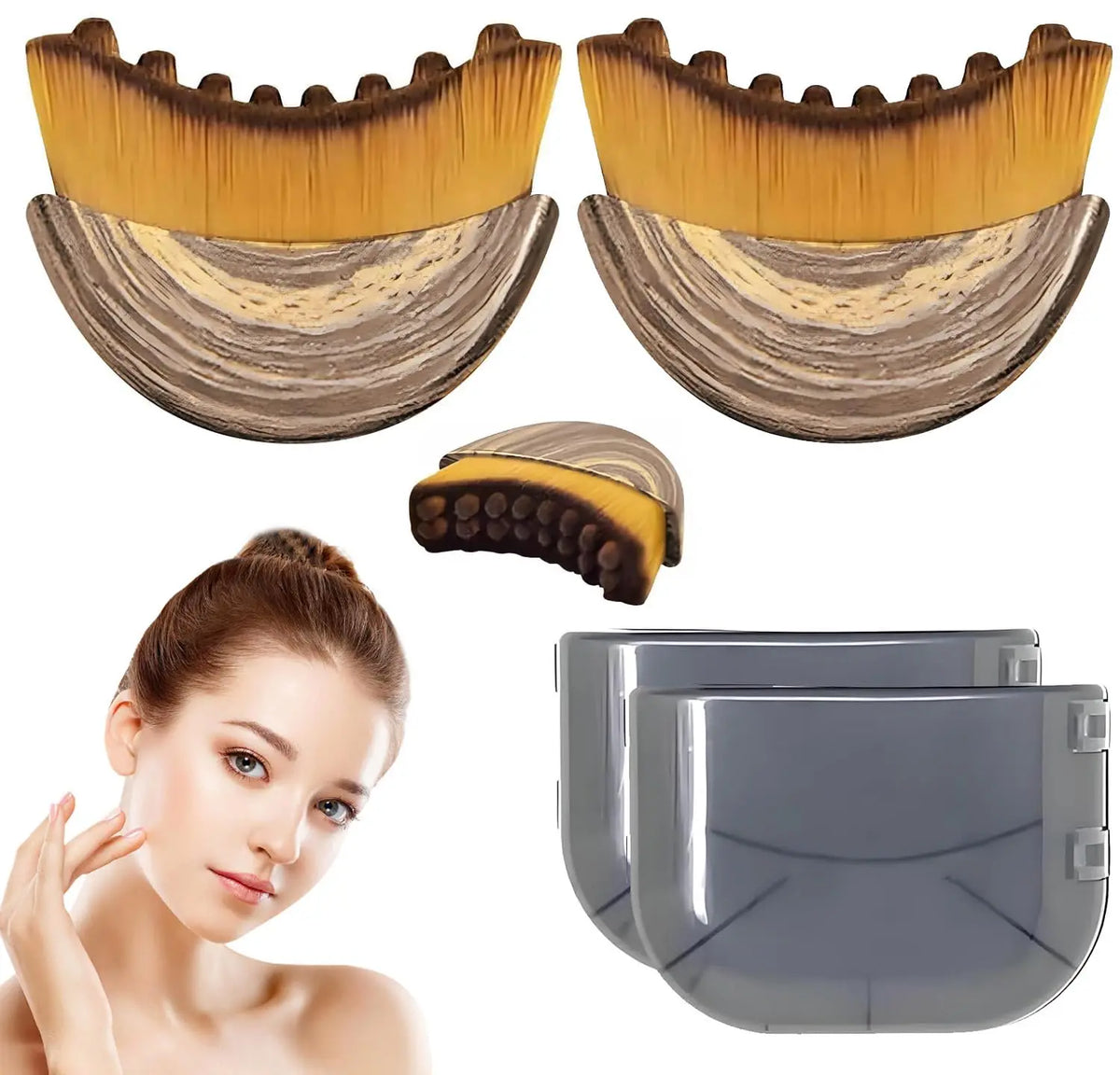 Lymphatic Face Massage Brush – Contour