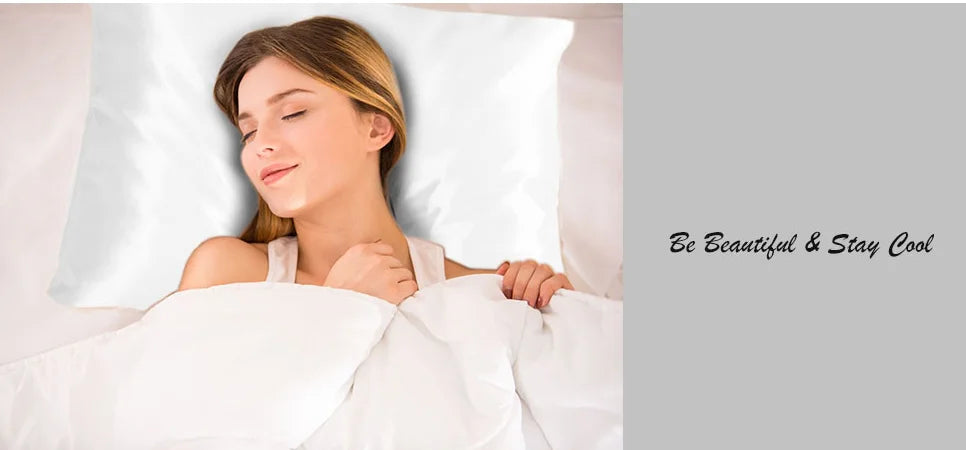 JuwenSilk Mulberry Silk Pillowcase - Standard & Queen Size