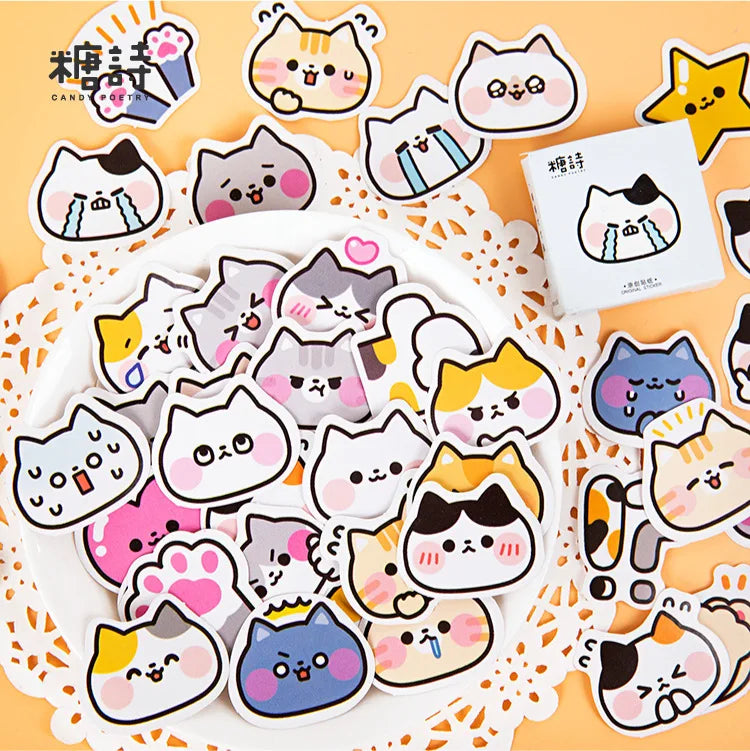 46pcs Halloween Sticker Pack – DIY Decorative Stickers for Scrapbooks, Diaries, Notebooks & More (15 Design Options)