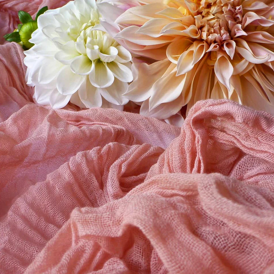 Wrinkle Cheesecloth Table Runner - Wedding & Holiday Decor