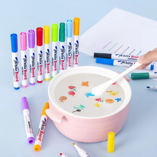 Magical Water Floating Ink Pens for Kids – Drawing Art Set