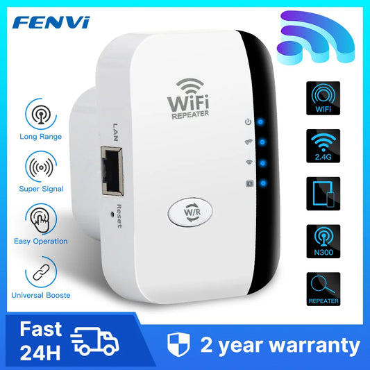 FENVI 300Mbps Wireless WIFI Repeater Remote Wifi Extender WiFi Amplifier 802.11N WiFi Booster Repetidor Amplifier Wi Fi Reape
