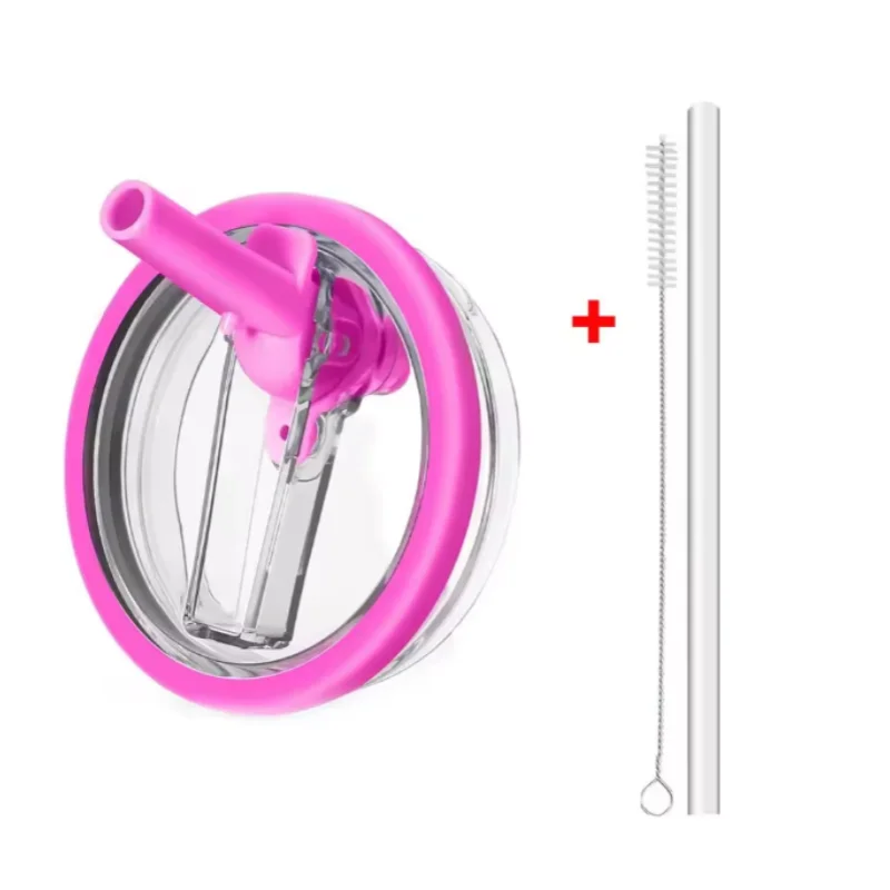 Replacement Lid & Straw Set for Stanley Quencher Tumbler