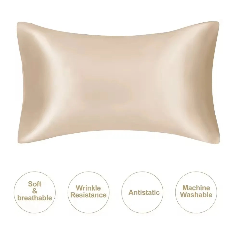 Silky Satin Pillowcase - Soft & Comfortable Home Decor