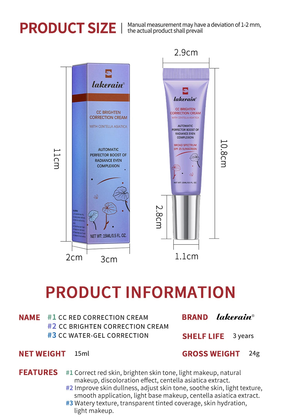 Color-Changing CC Cream – High Coverage