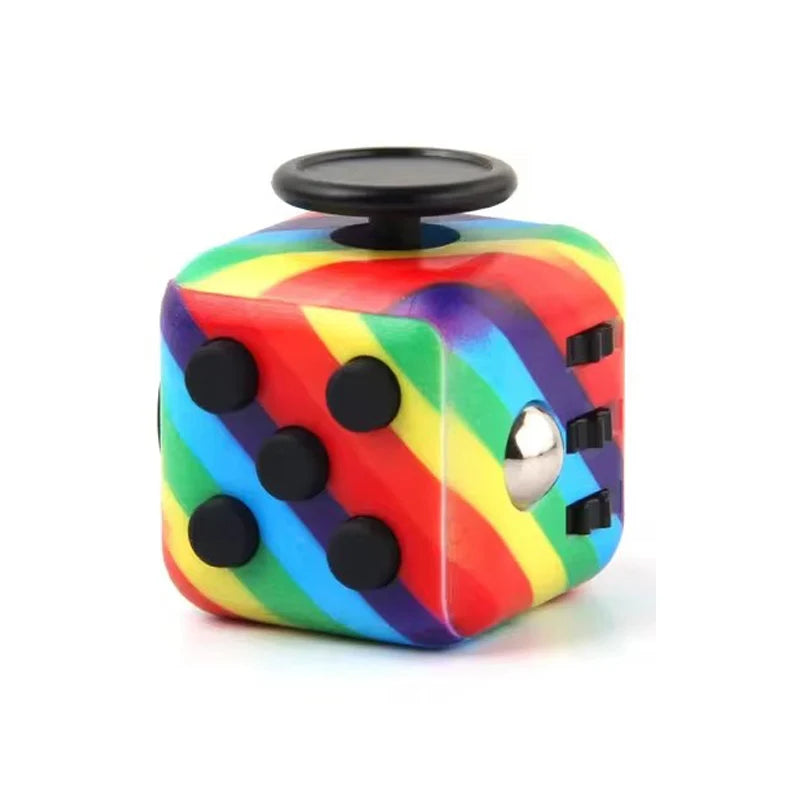 Fidget Cube & Spinner – Stress Relief