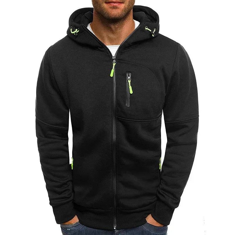 Men's Zip Hoodie – Long Sleeve