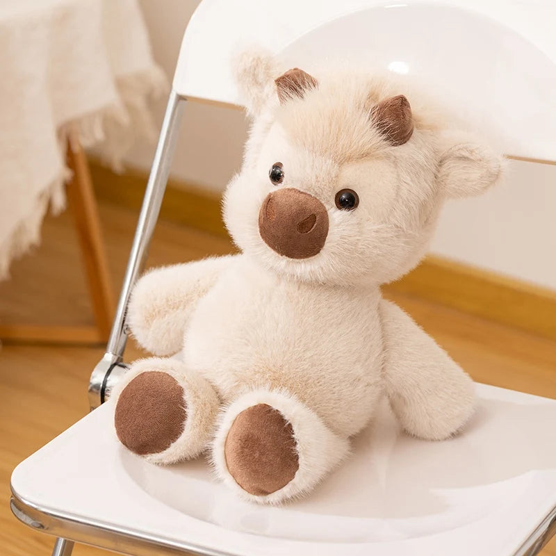 Highland Cow Plush Toy – 40cm Soft