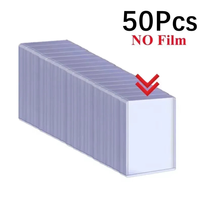 Clear Photocard Sleeves – Acid-Free PVC Transparent Card Protectors for K-Pop, Trading Cards & Game Cards (10, 25 or 50-Pack)