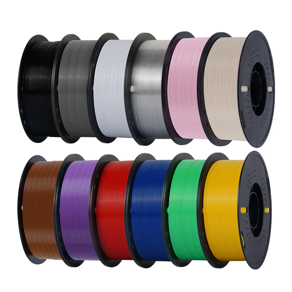 KINGROON 10KG PETG 3D Printer Filament 1.75mm – Tangle-Free, Vacuum Packed