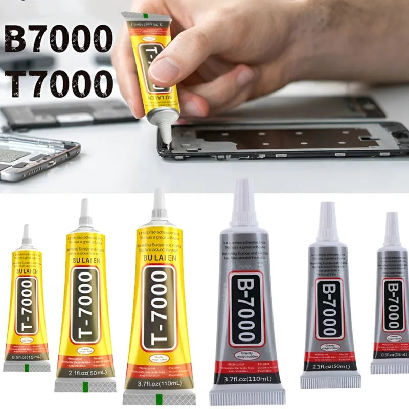 1PCS 15/50/110ML T7000 Adhesive Ziai for Phone Repair B7000 Liquid Glue Multi-purpose Super Glue With Precision Applicator Ti