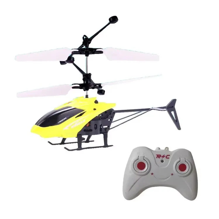 Rechargeable Mini RC Drone Helicopter – Remote Control Kids Toy