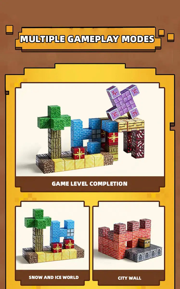 Magnetic Building Blocks – STEM Montessori