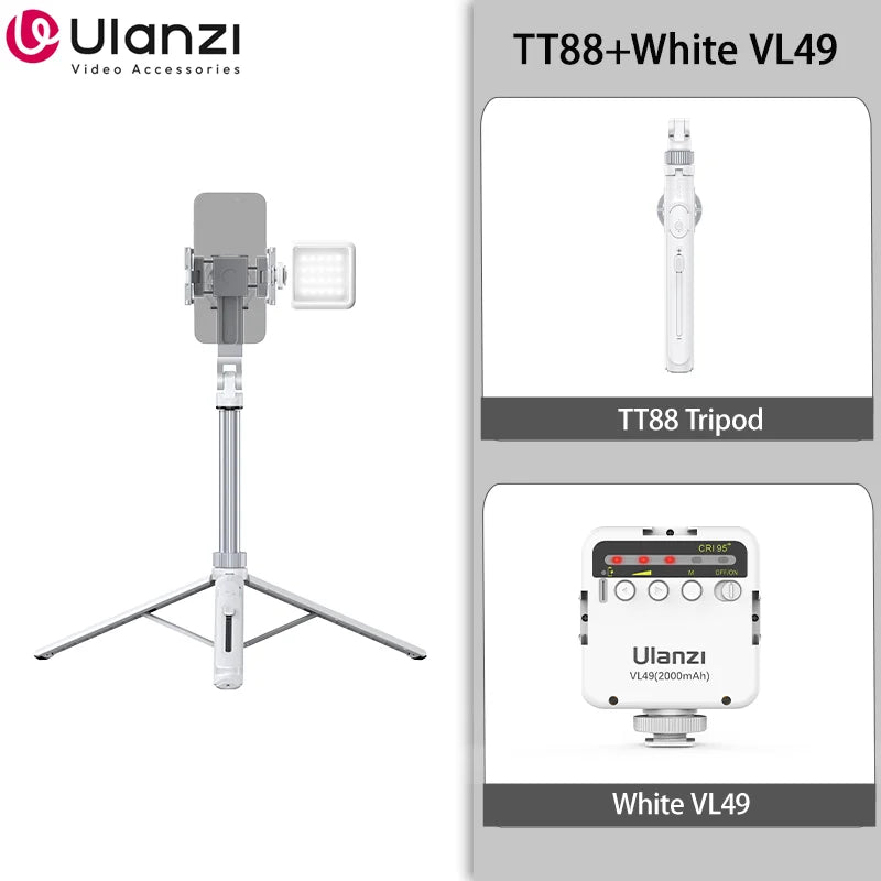 Overhead Phone Tripod with Remote