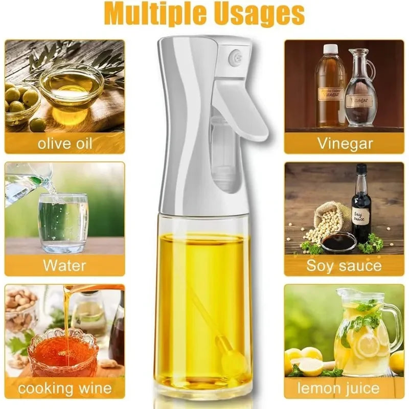 Oil Spray for Cooking - Olive Oil Dispenser Bottle Sprayer Mist-Reusable Food Grade Oil Vinegar,Spray Bottle Kitchen Accessor
