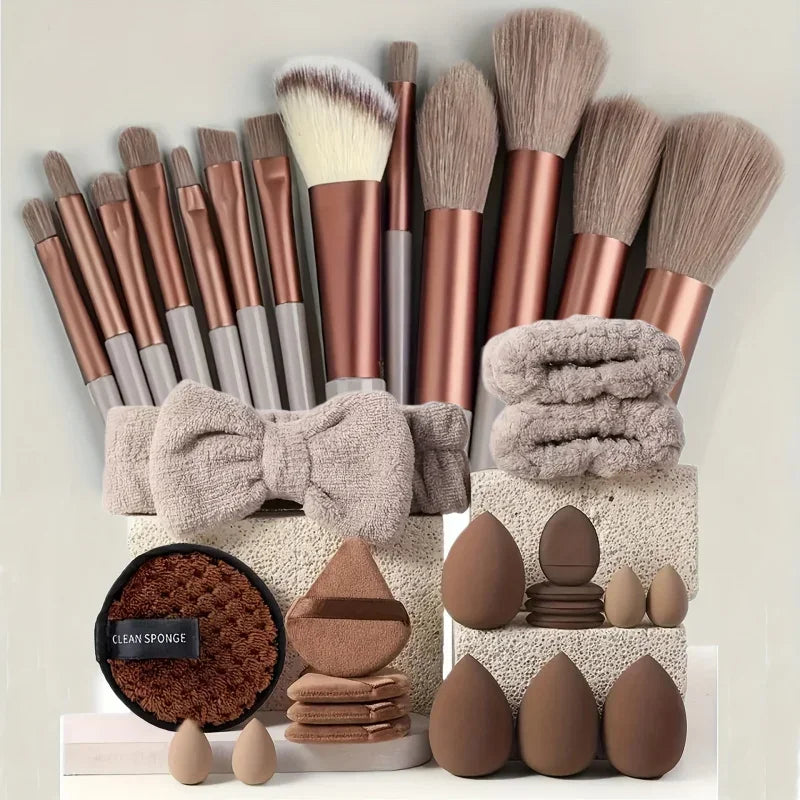 Professional Makeup Brush Set – 13/33 Pc