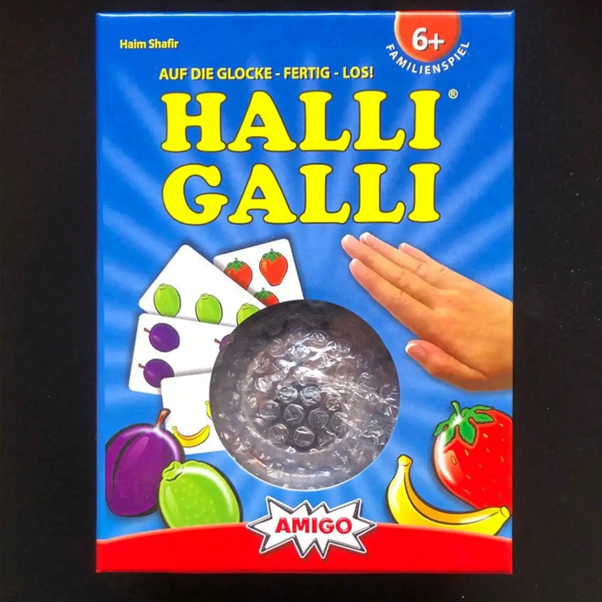 Halli Galli Family Card Game – Fast-Reaction Party Board Game for Halloween, Christmas & Thanksgiving