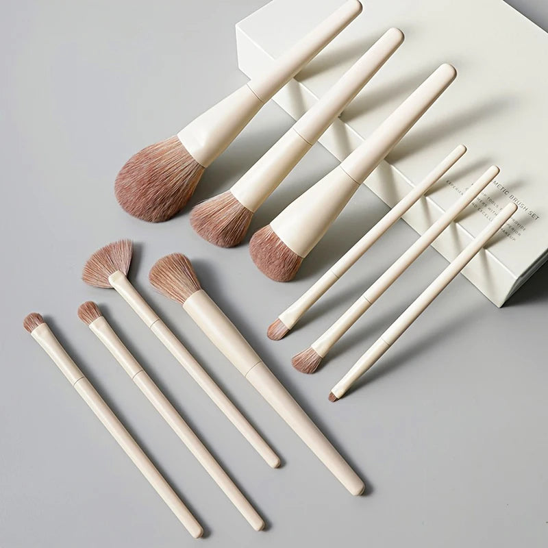 13-Piece Makeup Brush Set – Eye Shadow, Foundation & Blending Brushes