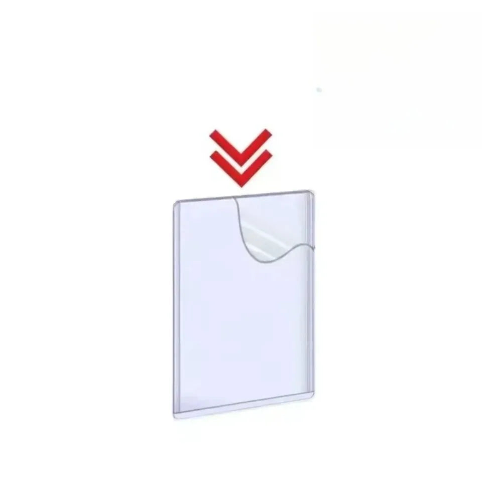 Clear Photocard Sleeves – Acid-Free PVC Transparent Card Protectors for K-Pop, Trading Cards & Game Cards (10, 25 or 50-Pack)