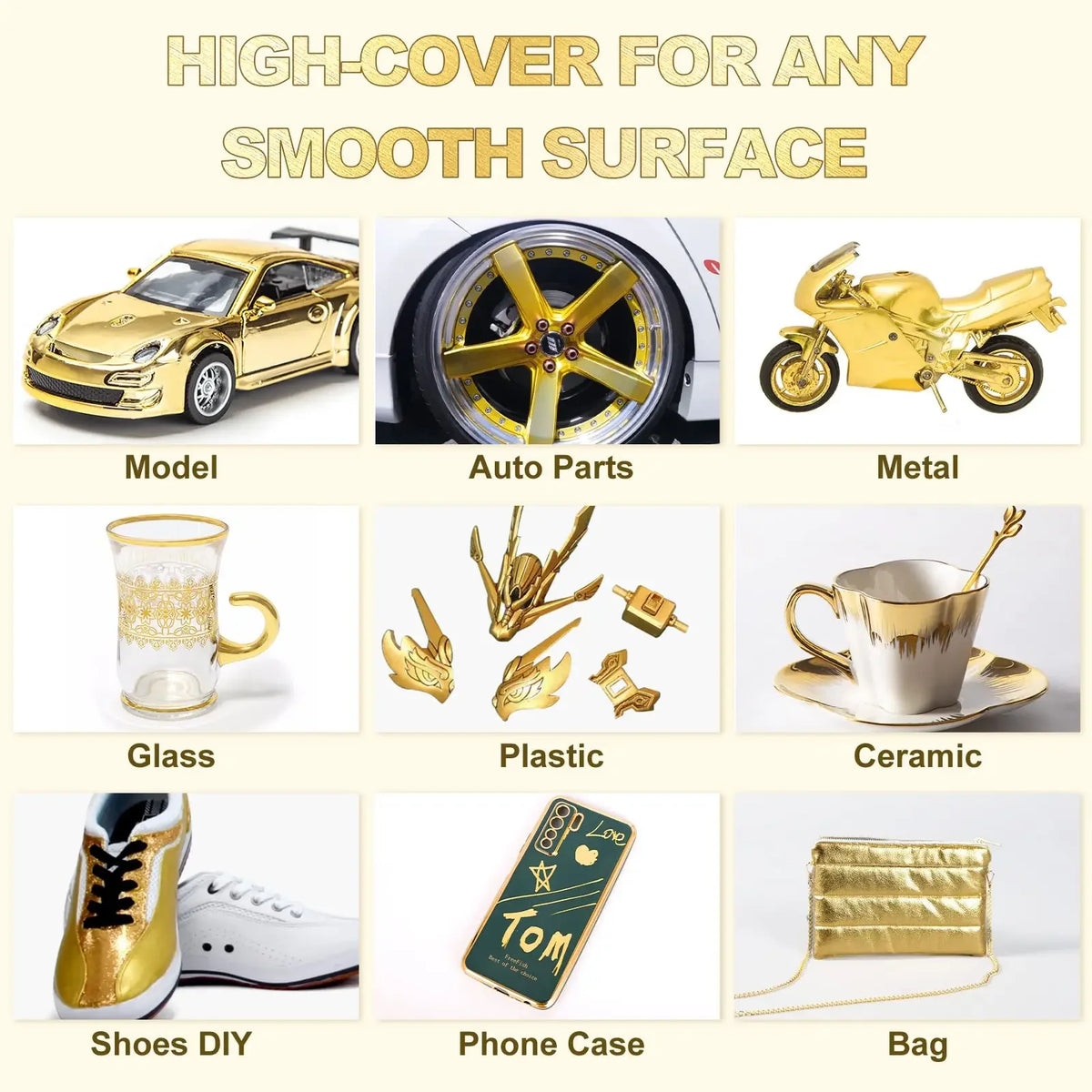 Chrome Mirror Marker Pens – 2mm Reflective Silver & Gold Paint Markers for Car Styling, Art & DIY Crafts (1, 2 or 3-Pack)