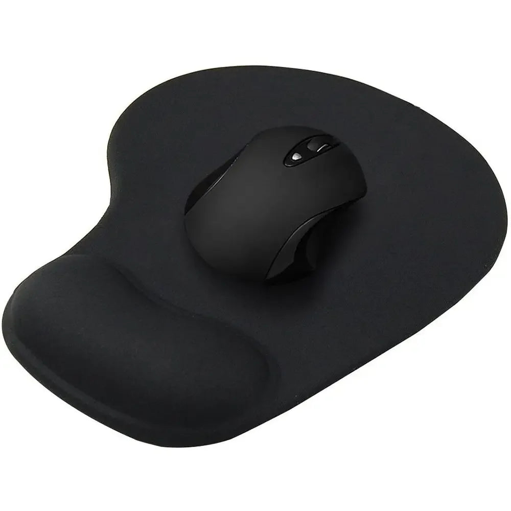 Ergonomic Memory Foam Wrist Rest Mouse Pad – Non-Slip Gel Support for Office & Gaming