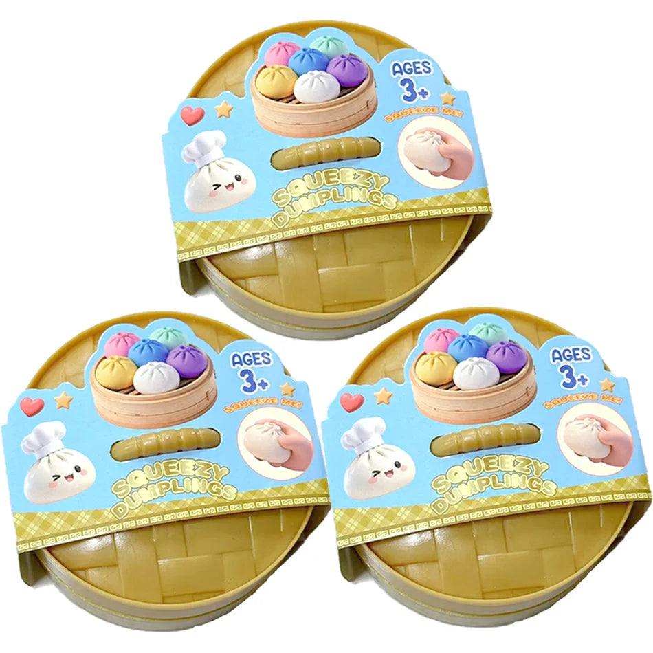 Glitter Dumpling Squishy – 6 Styles