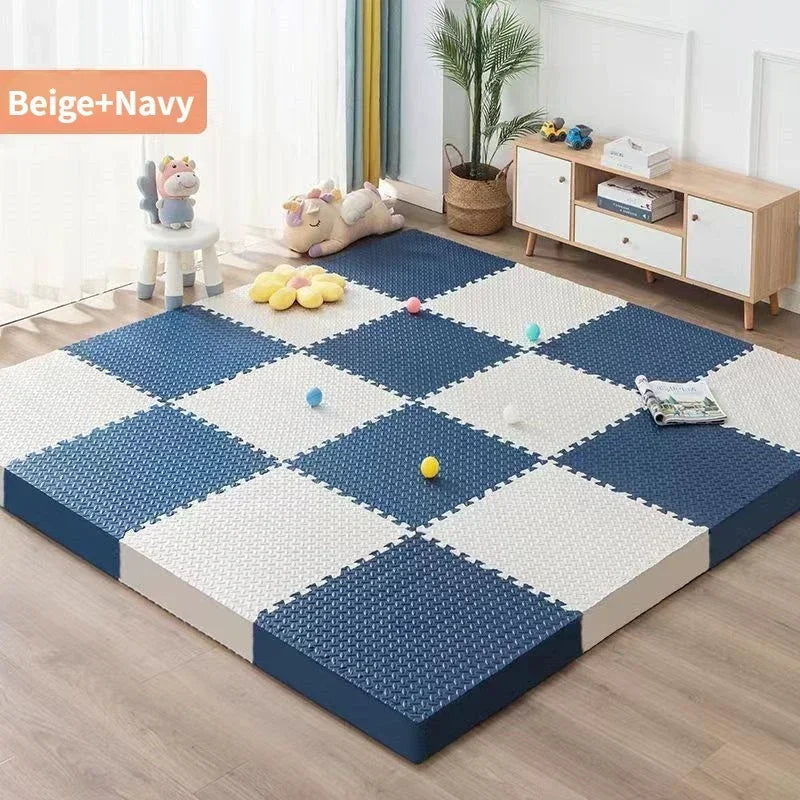 Kids Foam Puzzle Play Mat 16-Pack – Soft & Non-Toxic
