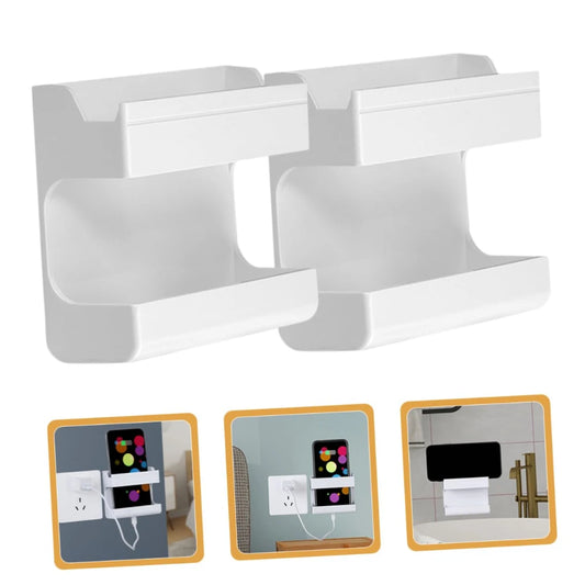 Multi-functional Wall-mounted Organizer for Remote Controls and Mobile Phones