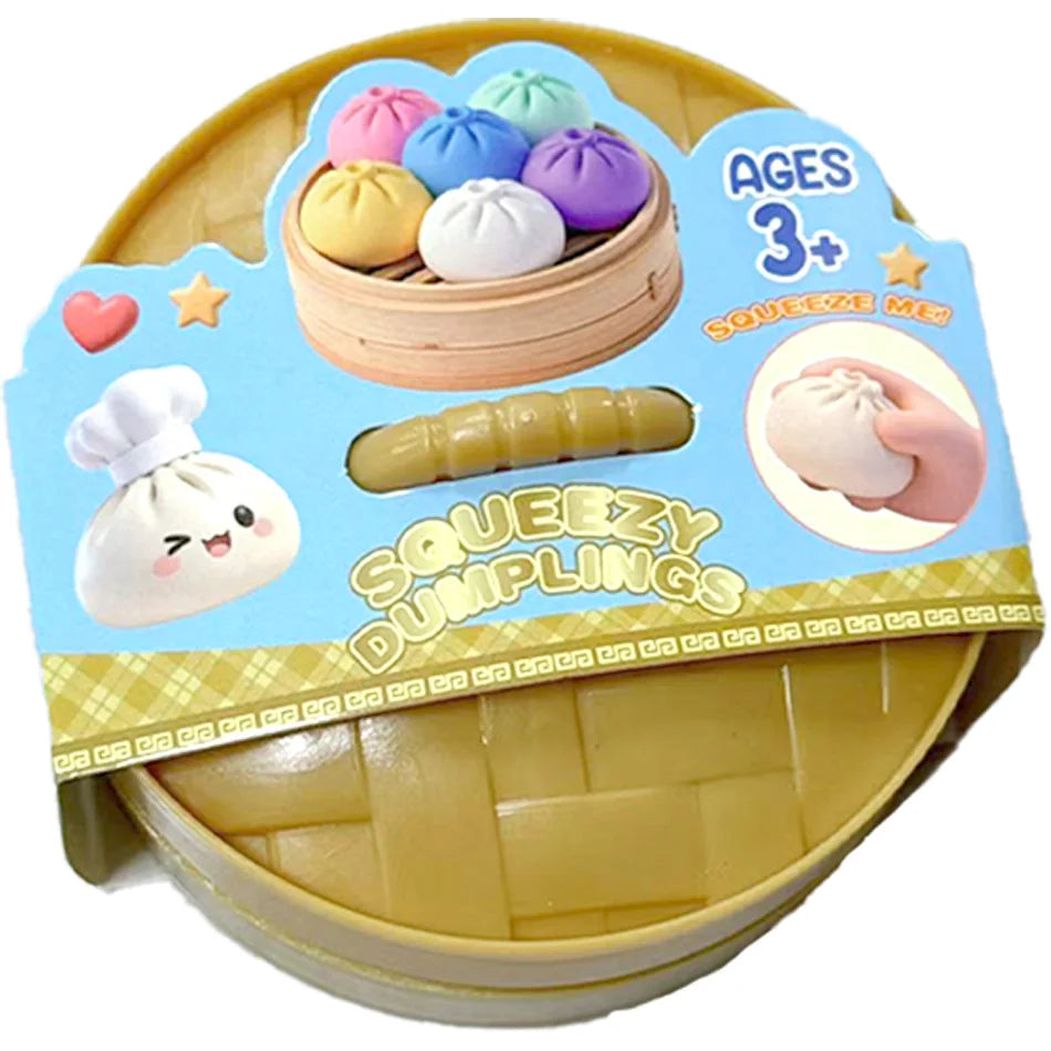 Glitter Dumpling Squishy – 6 Styles
