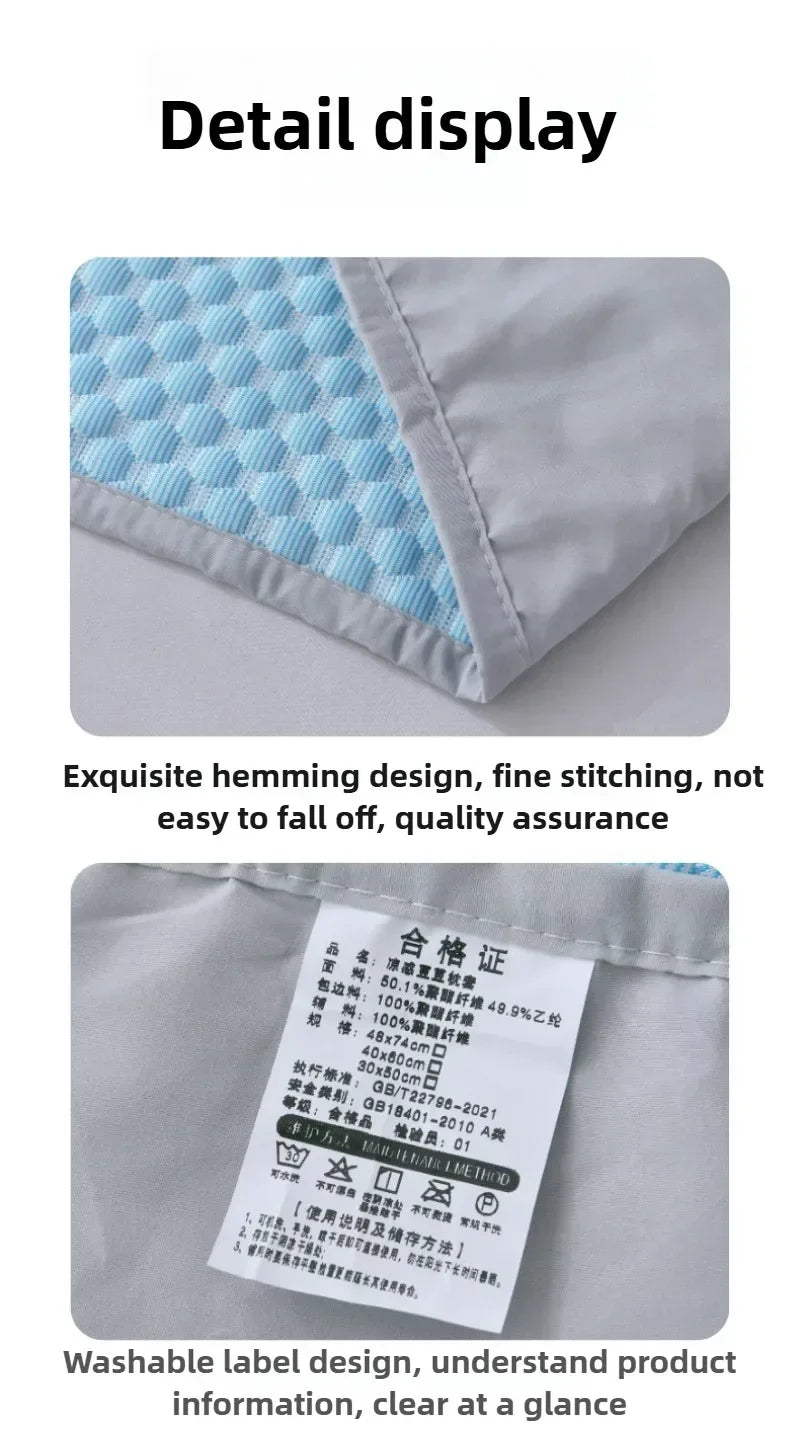 Cooling Summer Pillowcase – Solid Color