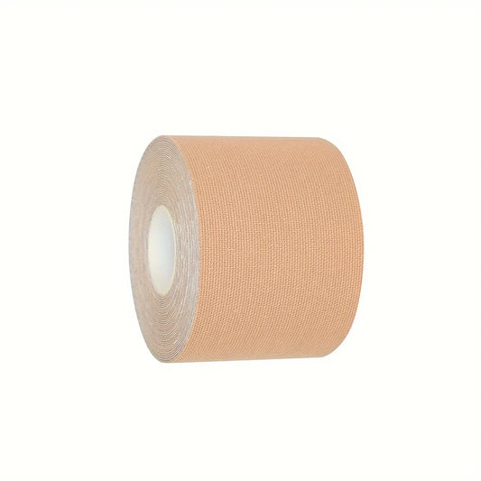 YITAPE Boob Tape 5cm*5M Breast Lift Tape Invisible Skin Tone Breathable Bra Tape for Strapless Backless Dress Push Up Anti Sa