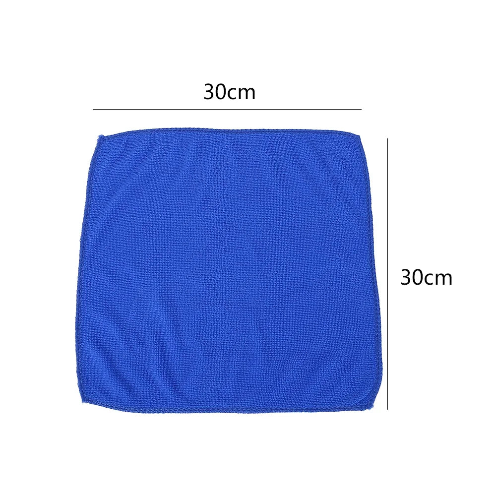 1-20Pcs Microfiber Towels Car Wash Drying Cloth Towel Household Cleaning Cloths Auto Detailing Polishing Cloth Home Clean Too