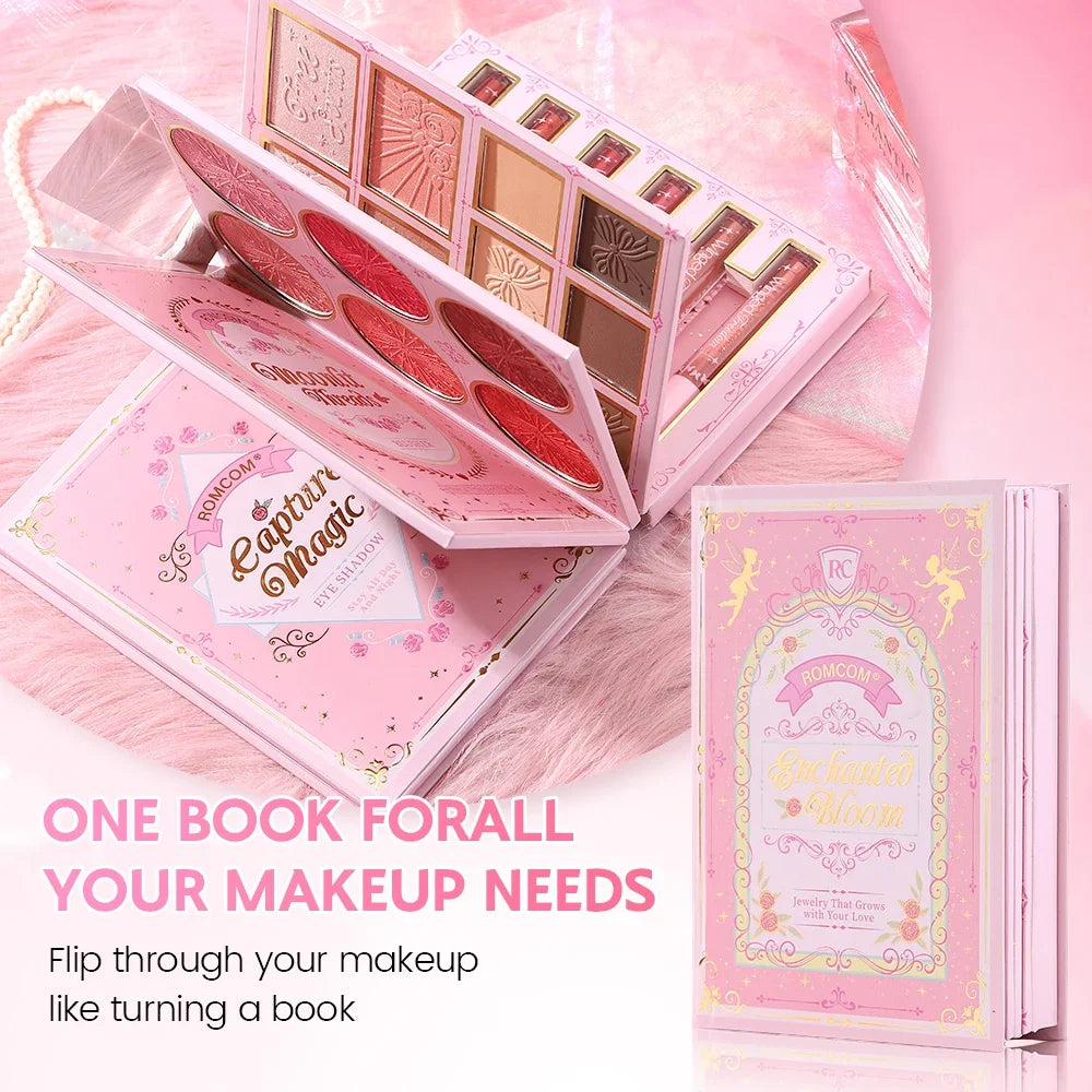 5-Layer All-in-One Makeup Book Palette – Complete Face & Eye Kit