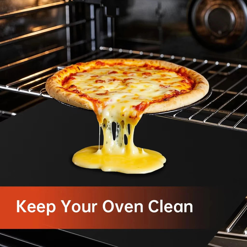 Non-Stick Oven Liner & BBQ Grill Mat – Reusable & Easy to Clean