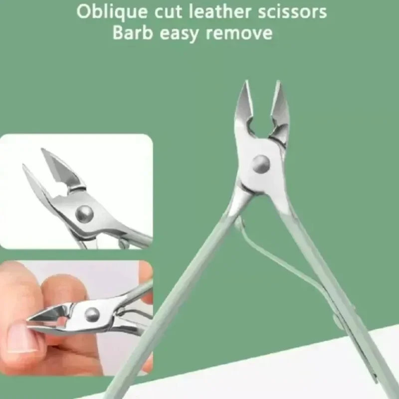 16-Piece Stainless Steel Nail Clippers & Manicure Pedicure Grooming Kit
