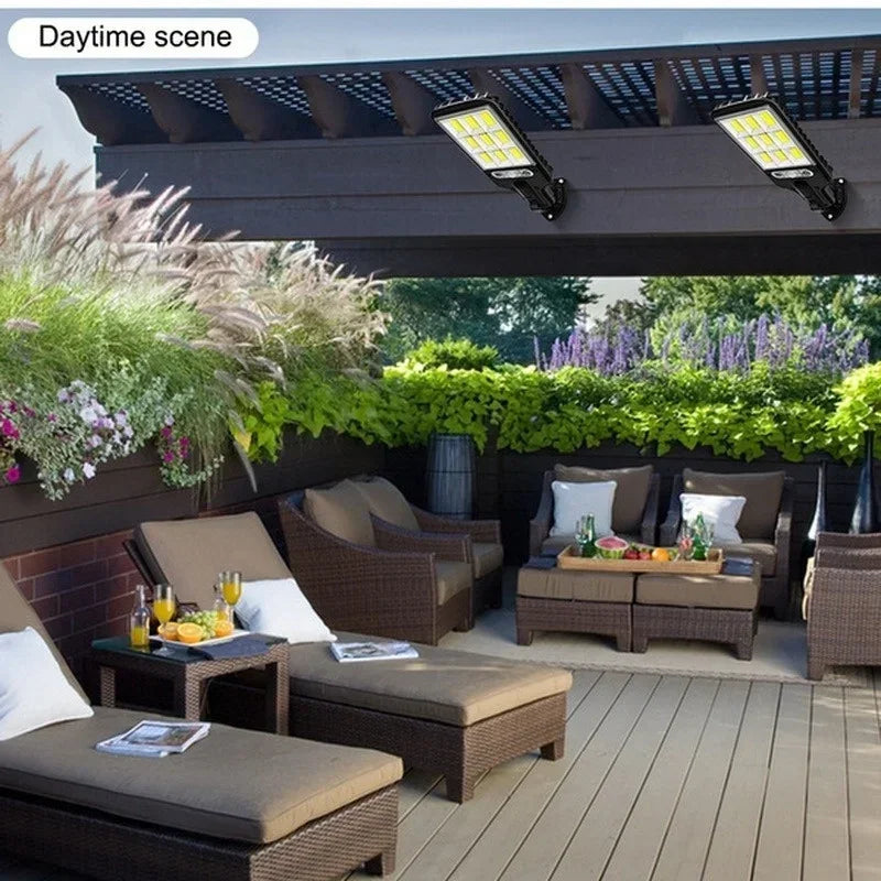 Solar Motion Sensor Garden Lights
