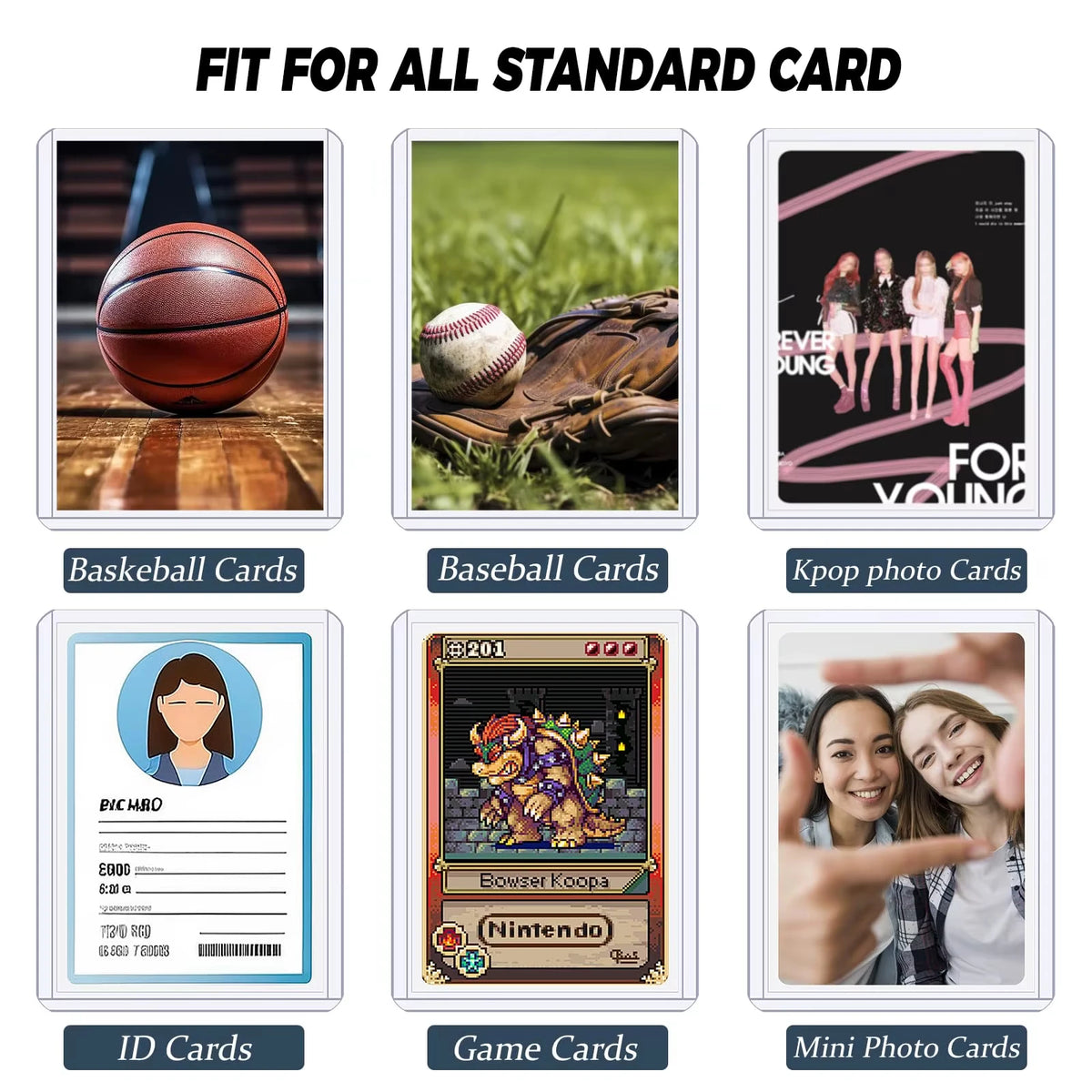Trading Card Sleeves – Hard & Soft