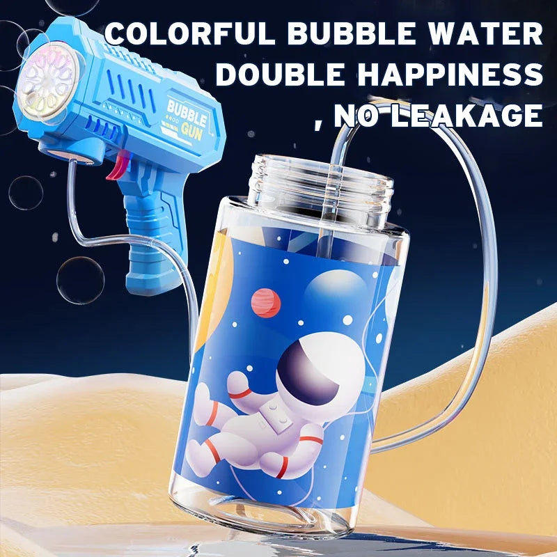 Rocket Bubble Gun – Fully Automatic Bubble Blaster for Kids & Outdoor Play