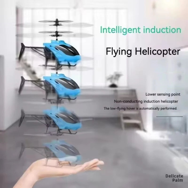 Rechargeable Mini RC Drone Helicopter – Remote Control Kids Toy