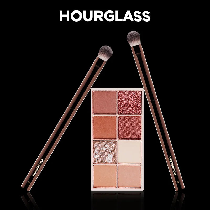 Hourglass Makeup Brush Set – Powder, Foundation, Concealer, Blush, Bronzer & Eyeshadow