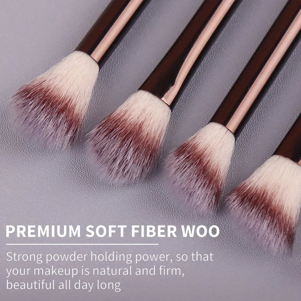 Kabuki Makeup Brush Set 13-Piece